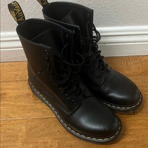 Dr. Martens Black Combat Boots
